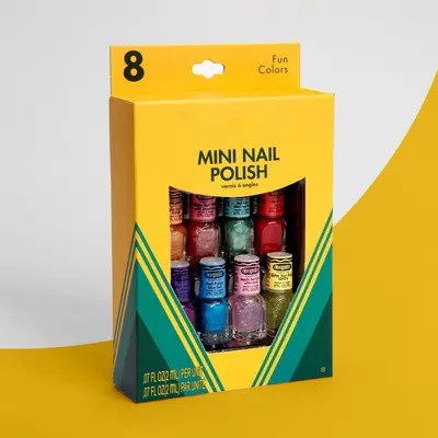Nail Polish Boxes displayed with the closure detail visible