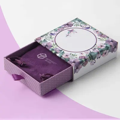 Necklace Boxes shown in a retail presentation setting