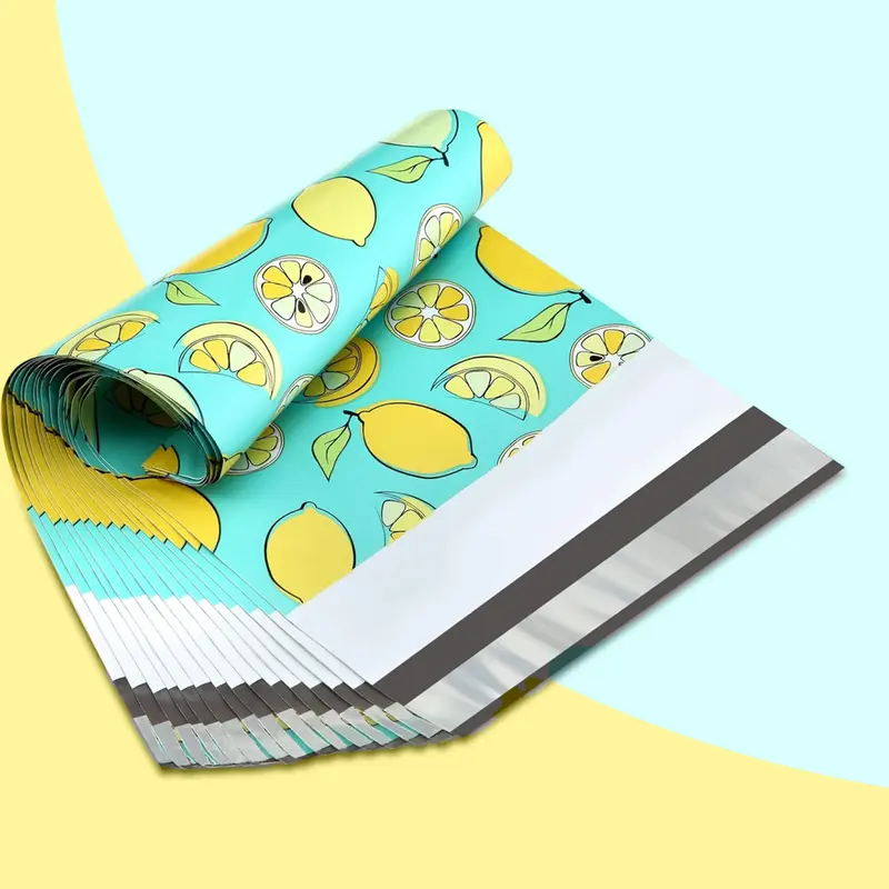 Personalised Poly Mailers produced as custom mailers