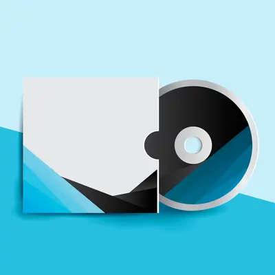 Personalized CD Sleeves shown as a finished custom-printed pack