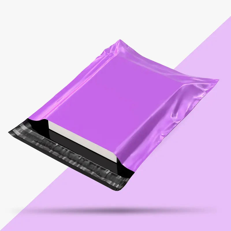 Poly Mailers with Tear Strip produced as custom mailers