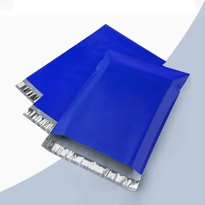 Poly Mailers with Tear Strip shown in a retail presentation setting