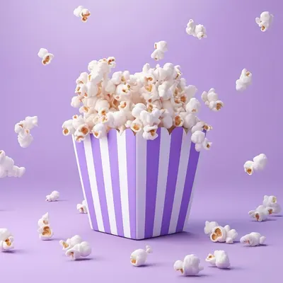 Popcorn Boxes shown at an angle that reveals the depth of the pack