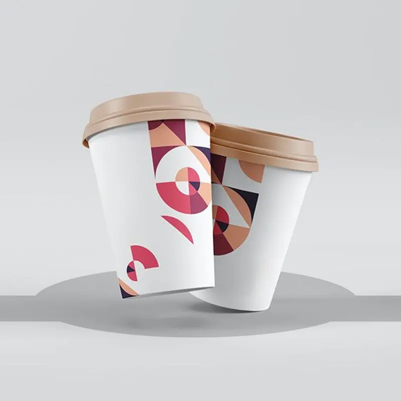 Printed Paper Cups produced by The Retail Packaging