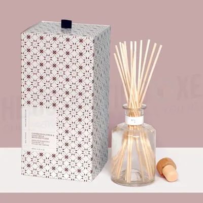 Reed Diffuser Boxes displayed with the closure detail visible