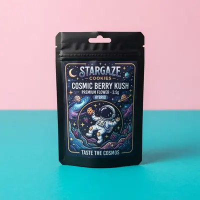 Resealable Mylar Bags shown as a finished custom-printed pack