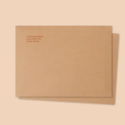 Rigid Mailers presented alongside its printed surface detail