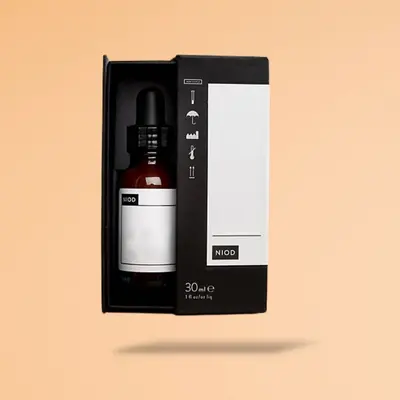 Serum Boxes displayed with the closure detail visible