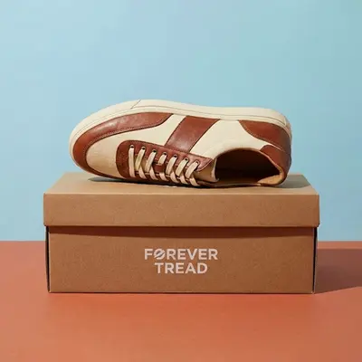 Shoe Boxes shown at an angle that reveals the depth of the pack