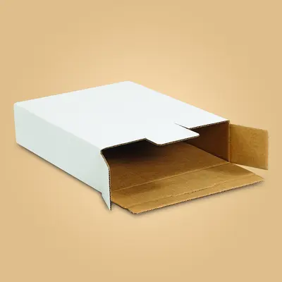 Side Loading Tab Lock Mailers shown as a finished custom-printed pack