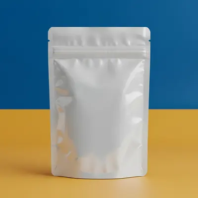 Small Mylar Bags displayed with the closure detail visible