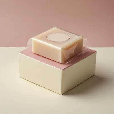 Soap Boxes displayed with the closure detail visible