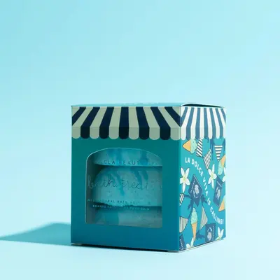 Soap Display Boxes shown at an angle that reveals the depth of the pack