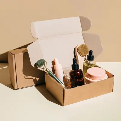 Subscription Boxes shown as a finished custom-printed pack