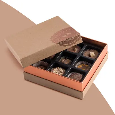 Sweet Boxes with Inserts shown as a finished custom-printed pack