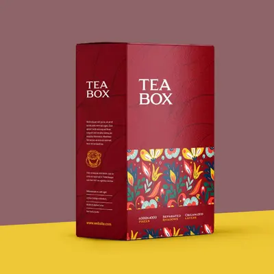 Tea Boxes displayed with the closure detail visible