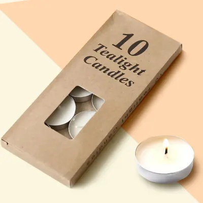 Tealight Boxes displayed with the closure detail visible