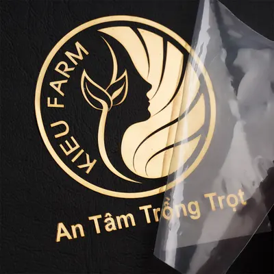 Transfer Stickers shown in a retail presentation setting