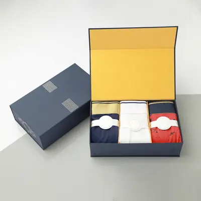Underwear Boxes displayed with the closure detail visible
