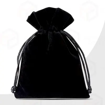 Velvet Bags photographed from a second angle showing the side panel