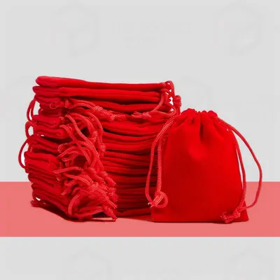 Velvet Bags shown at an angle that reveals the depth of the pack