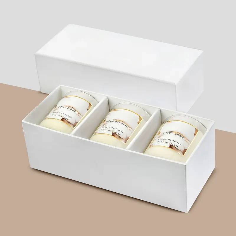 Votive Candle Boxes produced as custom candle packaging