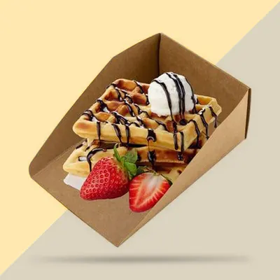 Waffle Trays displayed with the closure detail visible
