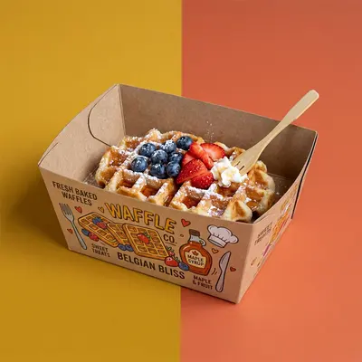 Waffle Trays photographed to show the finish across the panel