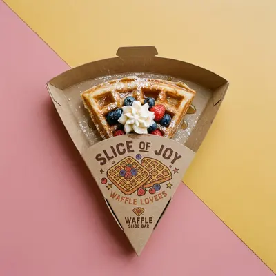 Waffle Trays shown in a retail presentation setting