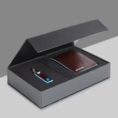 Wallet Boxes shown as a finished custom-printed pack