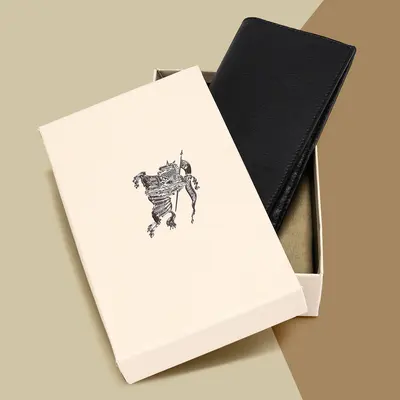 Wallet Boxes displayed with the closure detail visible