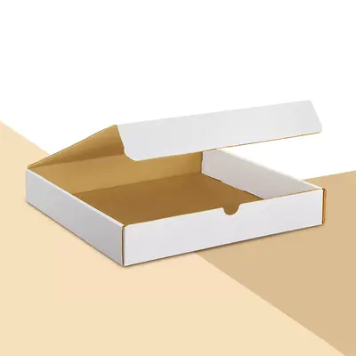 White Literature Mailers shown as a finished custom-printed pack